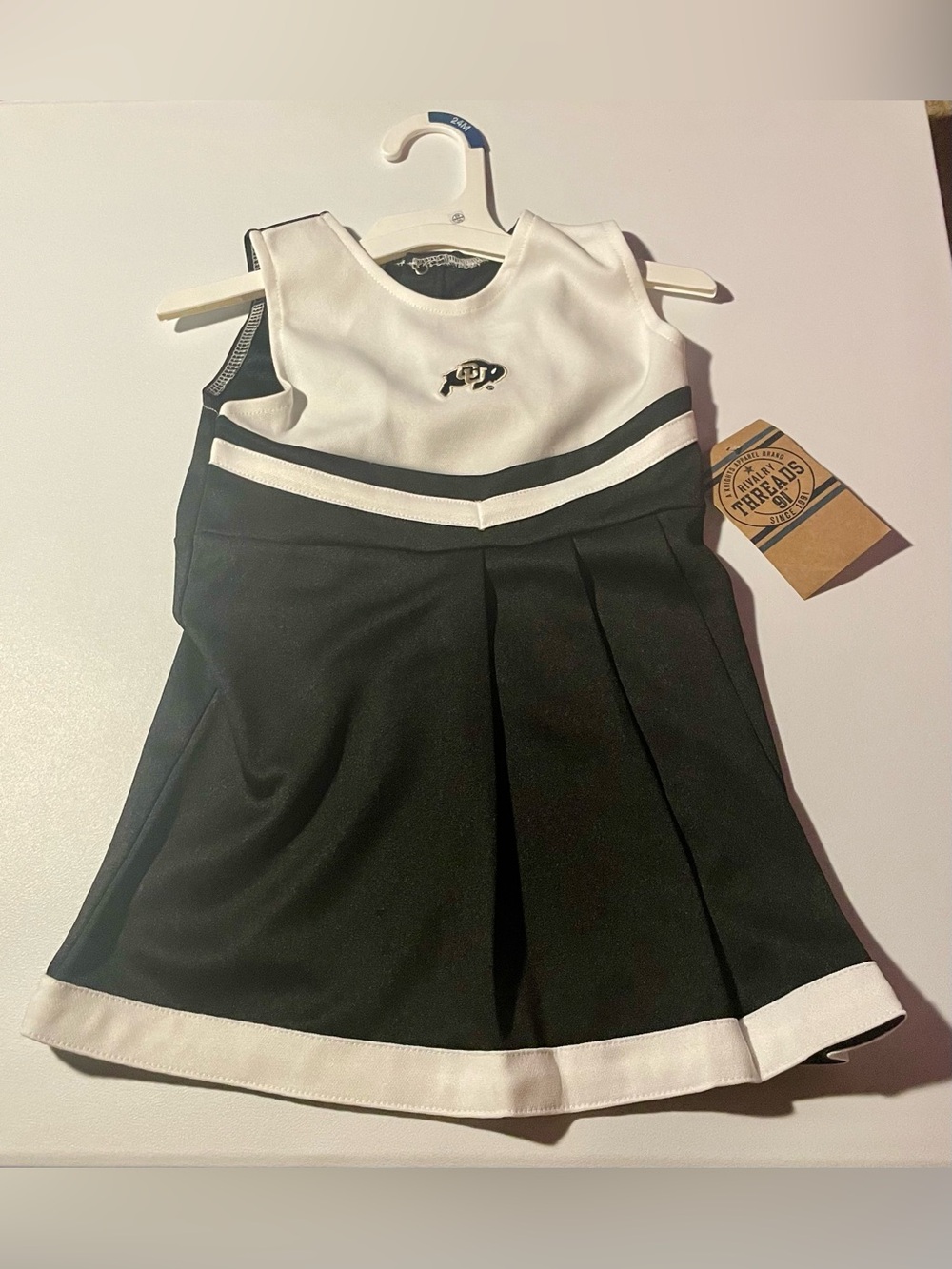 NWT Rivalry Threads NCAA Colorado Buffaloes Girls Cheerleader Dress 24 Months